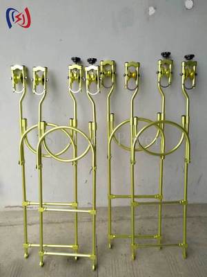 プロフェッショナル ハンキングロープ・レッダー 検査車 長さ1~1.8MM,重さ4.5~8kgで 35%安定した送電線整備