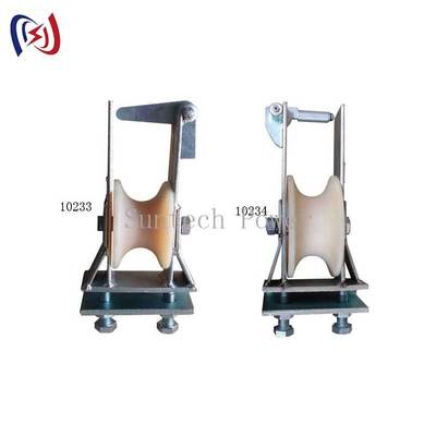 架空送電線用途向けナイロンシーブとカスタマイズされたシーブ寸法を備えた高張力電線張線ブロック