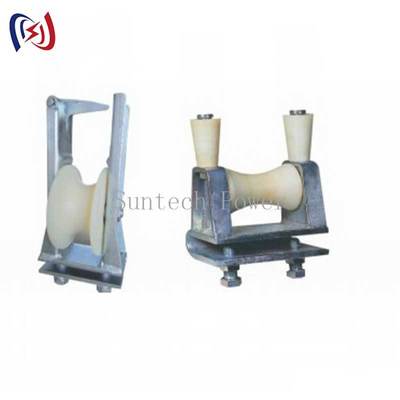 架空送電線用途向けナイロンシーブとカスタマイズされたシーブ寸法を備えた高張力電線張線ブロック