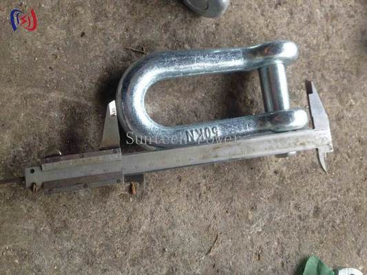 電力線建設用鍛造高強度GXKシャックル（シーブ幅100mm、8～23mm OPGW径）