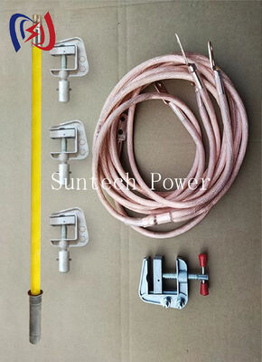 高伝導性の接地鉛 安全な電気システム接地と故障電流分散