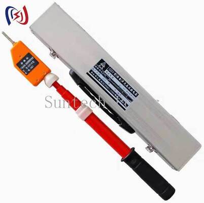 定格電圧10-500KV、非接触操作による高電圧検電器（活線試験用）、明確な電圧表示