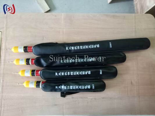 定格電圧10-500KV、非接触操作による高電圧検電器（活線試験用）、明確な電圧表示