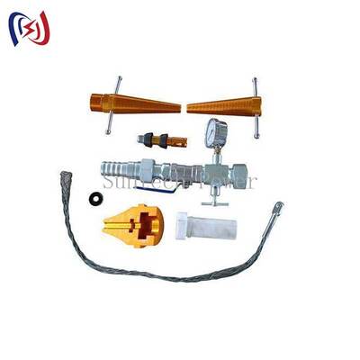 最大輸送力700N、速度8-80m/分、φ10-17.1mm光ファイバーケーブル用プロフェッショナルケーブルブロワーセット