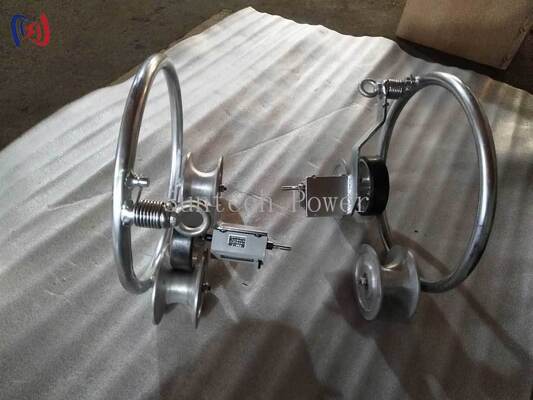 最大ケーブル径50mmの現場使用ポータブル導体長測定器