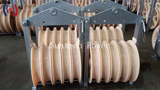 大直径の伝送電導体の高圧引くための1040シリーズストリングブロック