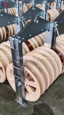 大直径の伝送電導体の高圧引くための1040シリーズストリングブロック