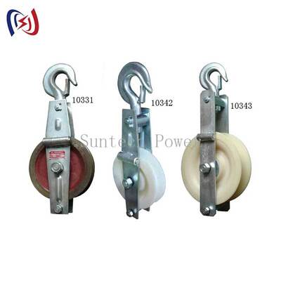 安全なOPGW設置のための耐腐食性接地線引き込みブロック、低摩擦設計