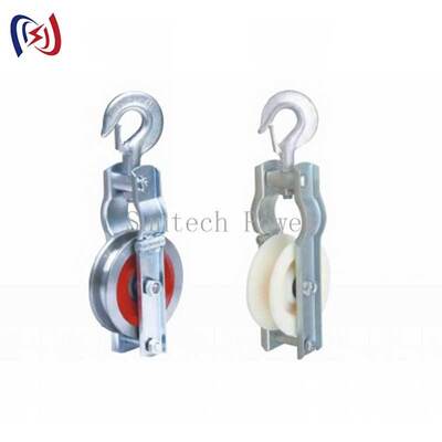 安全なOPGW設置のための耐腐食性接地線引き込みブロック、低摩擦設計