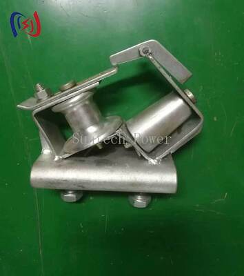 都市送電線建設用 90度導体屈曲用スカイワードコーナー吊り下げブロック 5KN定格荷重