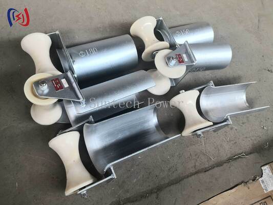 Dシリーズ 80~200mmの管径のケーブル入口保護ローラー