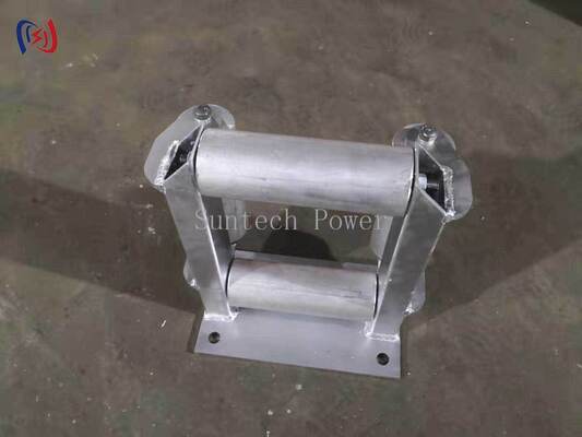 プロフェッショナル・フレームド・ケーブル・ローラー 180mm 最大ケーブル直径,20KN 定量負荷,地下設置のための耐腐蝕設計