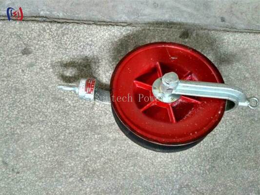 プロフェッショナル・ホールダウンワイヤブロック 10-40KNの名乗負荷と送電線に安全な固定のためのアルミシールド