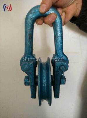 プロフェッショナルハビングポイントブロック,50~80KNの名乗負荷と160~190mmのシブ直径で,安全なトランスミッションタワーのリフティング