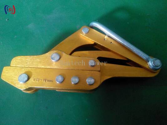 プロの光ケーブルワイヤグリッパー 安全な光ファイバーケーブル引き出しのために 8-20mm ケーブルダイアと16-25KN 定数負荷