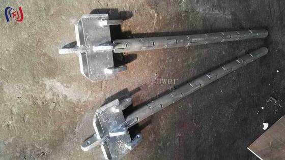 100-180KN定格荷重、精密な三角形形状、耐腐食性アルミニウム合金を備えた3本撚り線用プロフェッショナルヘッドボード