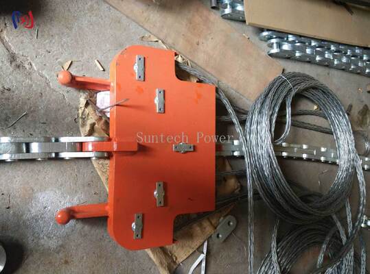 130-320KN定格荷重、正確な正方形形状と優れた減衰のための4束導体用プロフェッショナルヘッドボード