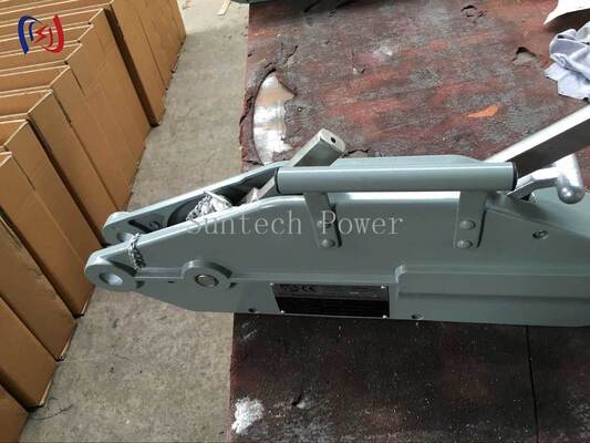 8-54KNの名付け式リフティングで,外力なしで手動操作するための携帯ワイヤロープハンドルリフ