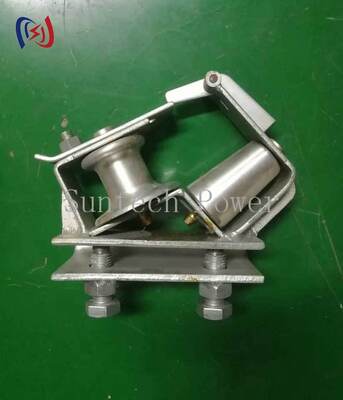 Professional Skyward Corner Stringing Block for High Tension Angle Change with 5KN Rated Load for LGJ25-185 Power Line Construction