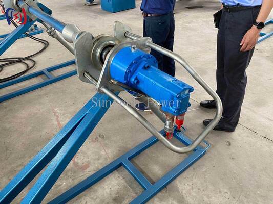 空気線 導体リールスタンド 5000-7000kg 45rpm 導体ドラムスタンド