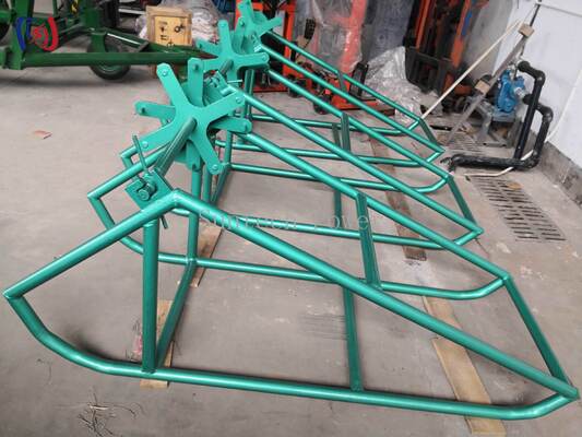 重荷 鋼筋ロープ ロール スタンド 導体 ドラム スタンド 密閉 軸承