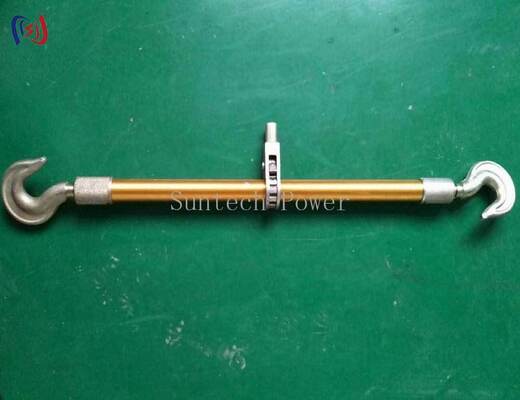 デュアルフックアルミニウムターンバックル 10-50KN 定格荷重 軽量アルミニウム合金と陽極酸化仕上げ