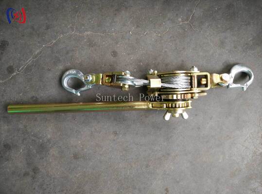 10~30KNの名付け負荷と1200~1500mmの短線長さのラチェットワイヤ・タイタナー