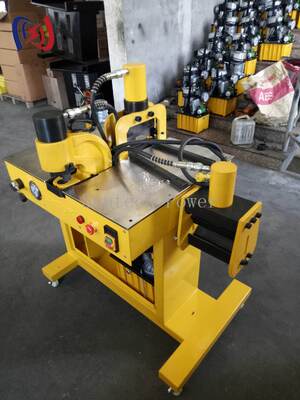 220V Four Function Hydraulic Busbar Machine with 270KN Bending Force for Cutting Punching and Bending