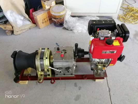 ガソリン ディーゼル キャプスタンのウィンチのホンダ エンジンの電線の動力を与えられたウィンチ