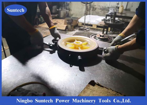 送電線 ヘリコプター 束ねられたコンダクター ストリング プーリー ブロック