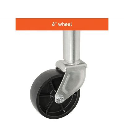 10"旅行6" 1000lbsペイロードが付いている車輪のトレーラーの予備品