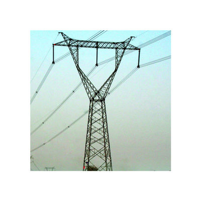 熱い電流を通された角度の鋼鉄格子伝達タワー