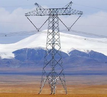 高圧の角度の鋼鉄電気送電線タワーJIS H8641