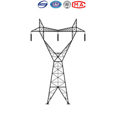 熱いすくいの架空送電線のための電流を通されたQ235電力タワー
