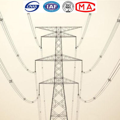 熱いすくいの架空送電線のための電流を通されたQ235電力タワー