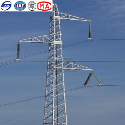 10 - 送電線のための500kv HDGの角度の鋼鉄タワー