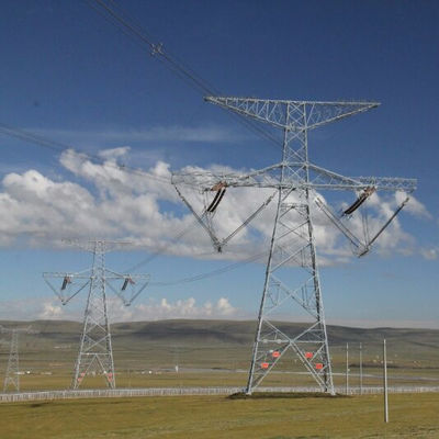 建築現場のための35 66 110 220kv送電線天使の鋼鉄タワー