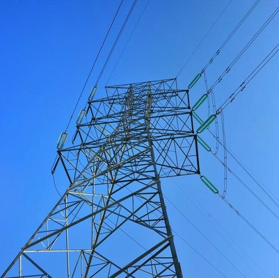 鋼鉄Q235B Q345B Q420倍回路の送電線タワー