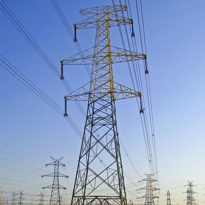 ASTM123はQ235 Q345の鋼鉄送電線タワーに電流を通した