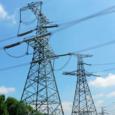 ASTM123はQ235 Q345の鋼鉄送電線タワーに電流を通した