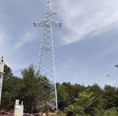 強風の許容110kV 132kV Monopole細胞伝達タワー