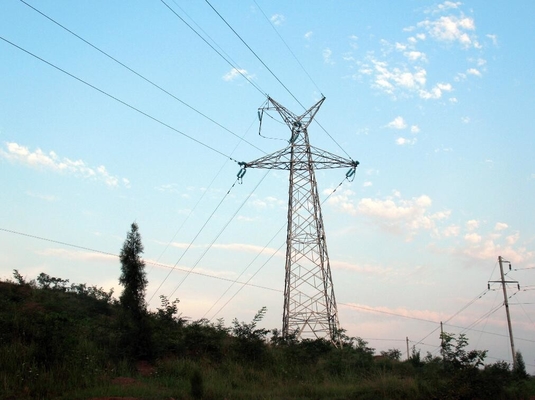 35KV Q355 Q255の天使の鋼鉄パイロン伝達タワー
