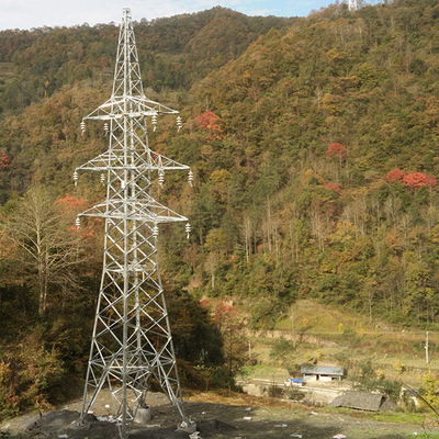 格子HDG鋼鉄33KV送電線タワー