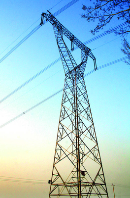 10 - 700KV HDGの格子伝達鋼鉄タワー