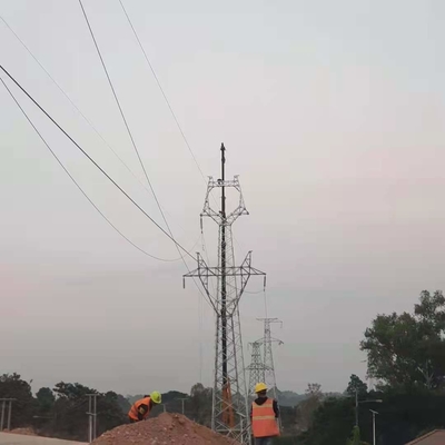 Q235B Q345B Q420の送電のための鋼鉄格子タワー