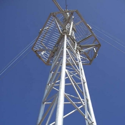 ISO9001自己支持の格子Q345 Q235 GSMアンテナ鉄塔