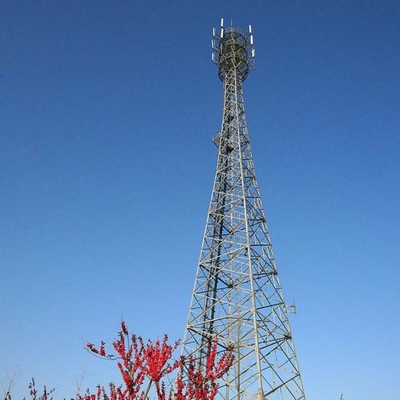 60m自己支持のWiFiのテレコミュニケーションの電気通信はそびえている