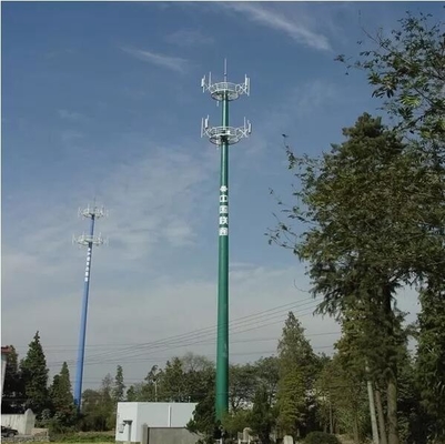 耐久力のある10 - 750KV Monopole電気通信はASTM承認されるそびえている