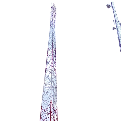 3熱いすくいが付いている足の角330KVテレコミュニケーションの鋼鉄タワーはブラケットに電流を通した