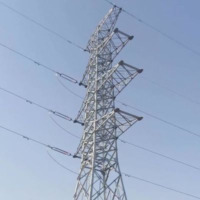 送電線の角度電流を通される鋼鉄タワーQ235Bの電気